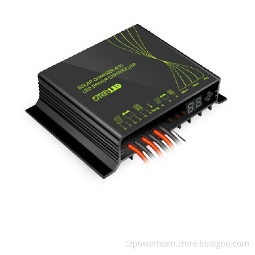 Robust Aluminum Housing 24v 12v Solar Charge Controller